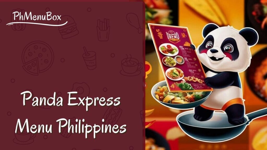 Panda Express Menu Philippines