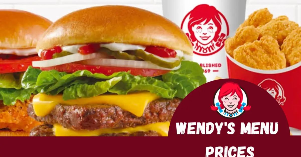 Wendy's menu with prices 2024