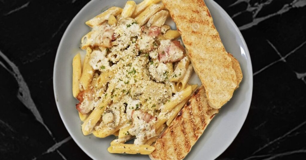 Pasta & Sandwich Menu