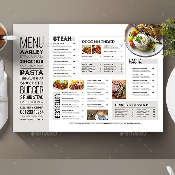 BEST SELLERS Delivery Menu