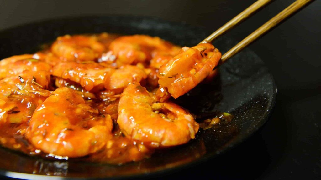 Golden Crown Shrimp: