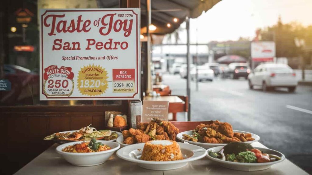 Taste Of Joy San Pedro - Special Promotions & Offers! 🎉🍽️