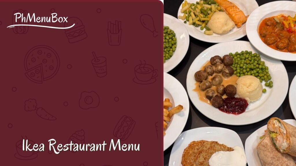 ikea restaurant menu
